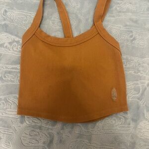 FP Movement by Free People Rust Crop Top
